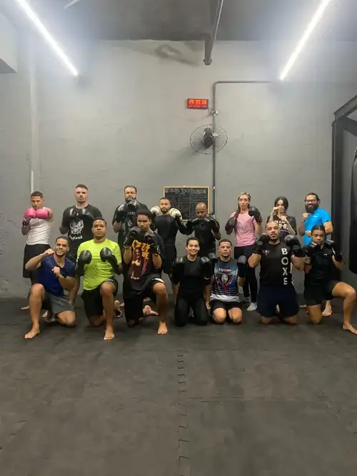 Aula de boxe na The Hunter Fit